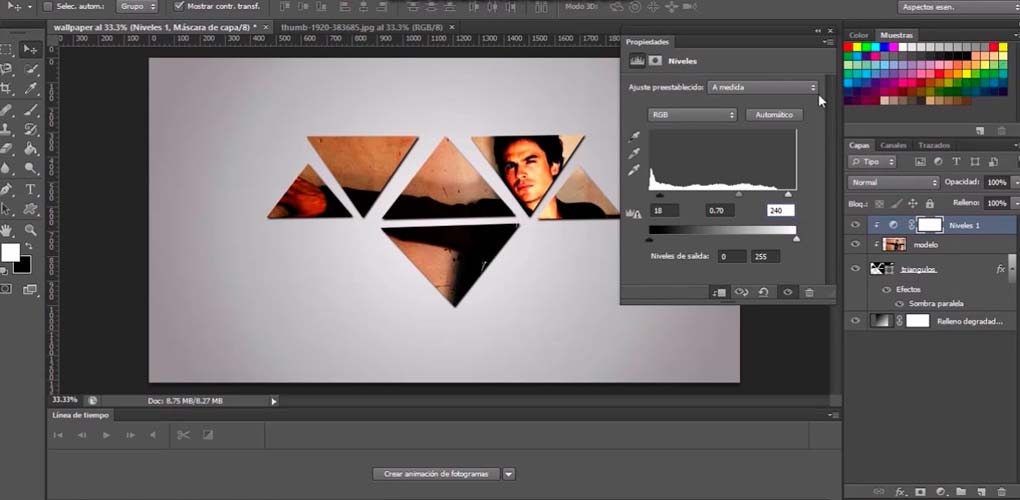 How to Make a Triangle in Photoshop?