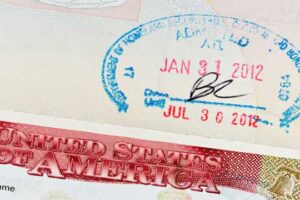 How do I know if my departure from the United States has been registered?